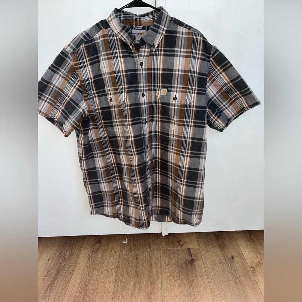 Carhartt 103553 - Button Down Short  Sleeve Shirt XL